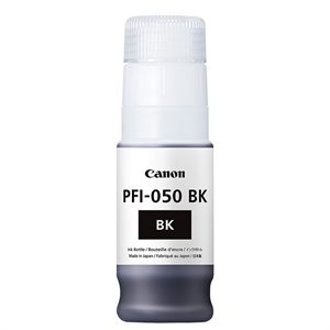 Canon PFI-050 BK Black , 70 ml bläckflaska